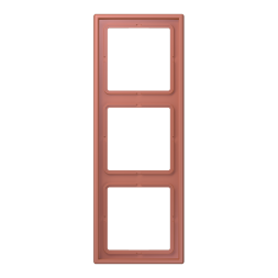 Рамка Jung Les Couleurs Le Corbusier Terre sienne brique 3 поста LC98332121