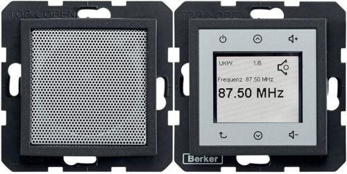 Радио сенсор. Berker B.7 антрацитовый 28801606