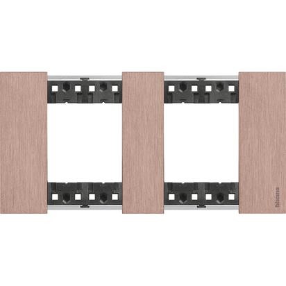 Рамка Bticino Living Now RAME 2+2-модульная KA4802M2ZM