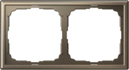 Рамка двухпостовая Мокко Schneider Electric Systeme Art Gallery GAL000602