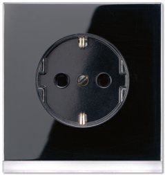 Розетка Jung LS серия SCHUKO с подсветкой LED LS520-OSWLEDW