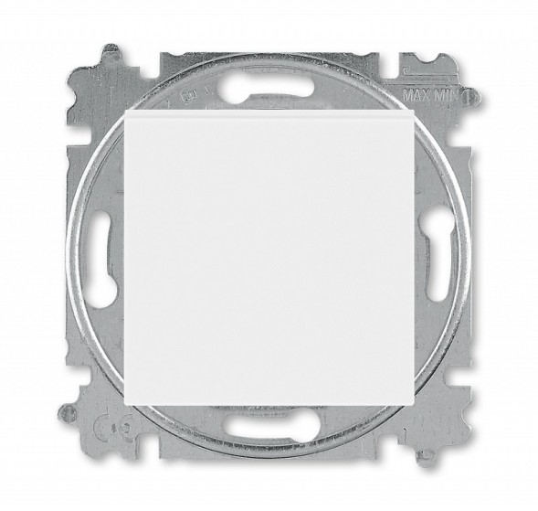 Переключатель ABB Levit белый / белый одноклавишный 2CHH590645A6003 3559H-A06445 03W