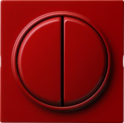 Клавиша Gira S-color Красный двойная 029543