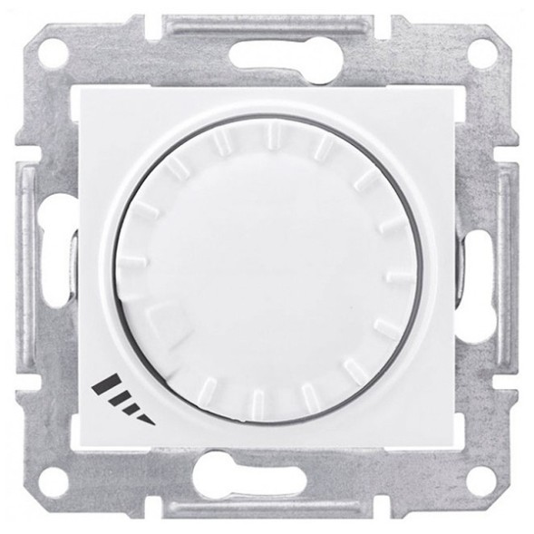 Светорегулятор Schneider Electric Sedna белый Led повор-нажимной универсальный 4-400Вт SDN2201221