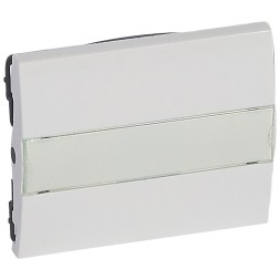 Клавиша Legrand Galea Life белая для выключателя кнопочного с индикацией 777017