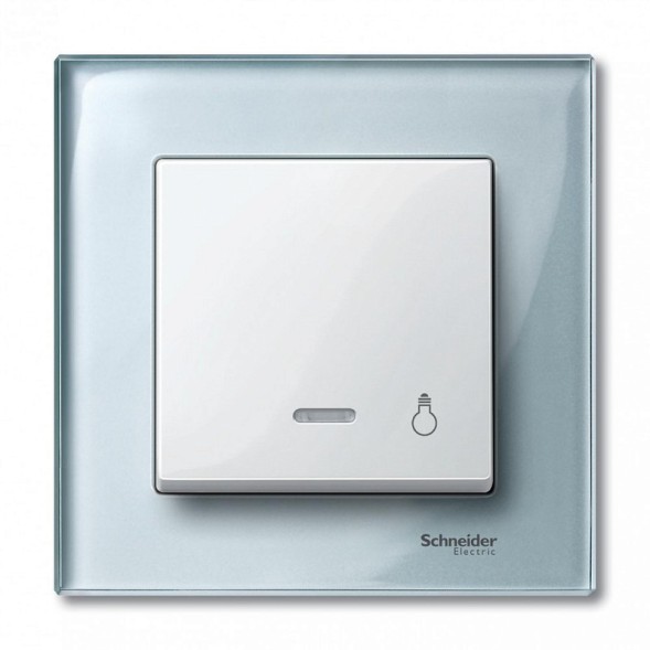 Клавиша Merten M-серия с световым индикатором, &quot;свет&quot; MTN435919