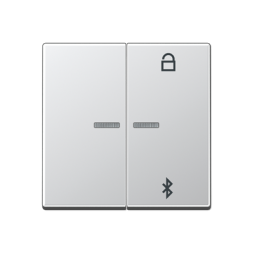 Таймер универсальный Jung A серия алюминий Bluetooth A1751BTAL