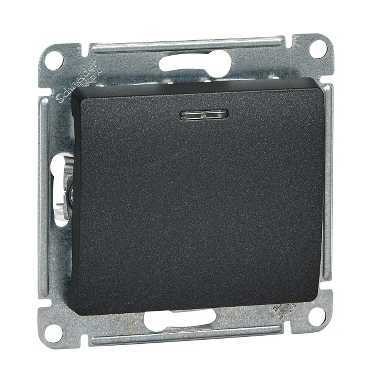 Карточный Выключатель, механизм Schneider Electric Glossa Антрацит GSL000769
