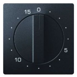 Центральная панель Berker R.1 Berker Q.1 антрацитовый с регулировкой для механических таймеров 16326086