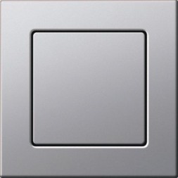 Рамка Gira E22 Алюминий монтаж заподлицо 1 пост 0211206