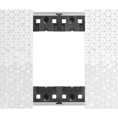 Рамка Bticino Living Now PIXEL 2-модульная KA4802MW