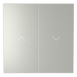 Клавиши для выключателя жалюзи, S70 (сталь)