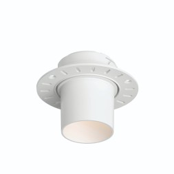 DK3057-WH Встраиваемый светильник под шпатлевку, IP20, до 15 Вт, LED, GU5,3, белый, пластик