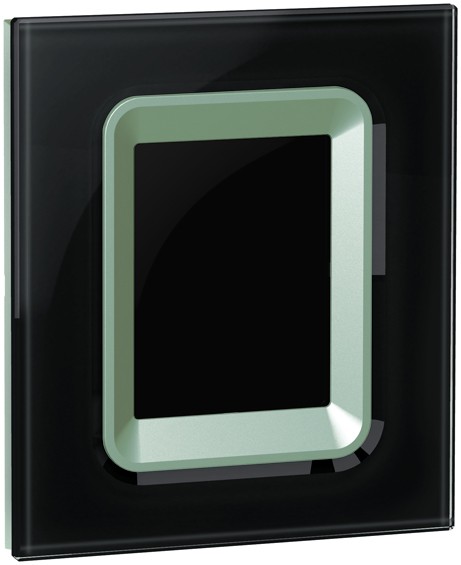 Рамка Legrand Celiane Стекло Черное 1 пост 069306
