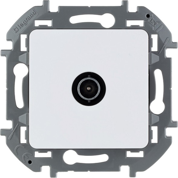 Розетка TV - оконечная - 10 дБ - 5-862 мГц Белый Legrand INSPIRIA 673870