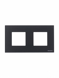 Рамка ABB Zenit Графит 2 поста 2CLA227200N3801 N2272 CF