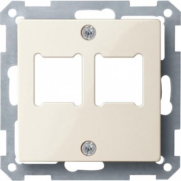 Центральная плата Merten M-серия бежевый для розетки RJ11/RJ45x2 поста MTN291644