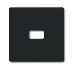 Клавиша ABB Allwetter 44 антрацит для 1-клавишного выключателя/переключателя/кнопки с окном для линзы/символа IP44 2CKA001731A1700 2120-35