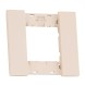 Рамка 1-ая цвет-песочный матовый MEITON AA4802AM