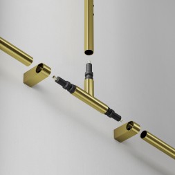 Комплектующие для систем освещения с токоведущими элементами Technical CA007TC-BS