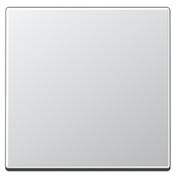 Клавиша Jung A серия Алюминий 1-я A590AL