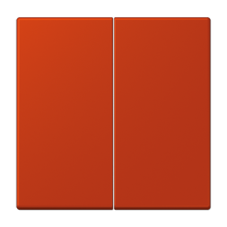 Клавиша Jung Les Couleurs® Le Corbusier rouge vermillon 59 для двухклавишного выключателя LC9954320A