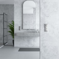 Выключатель двухклавишный (Hammaer серебряный) W1220006