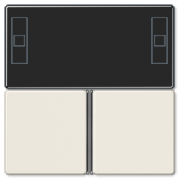 Набор кнопок Jung A серия слоновая кость RCD A4093TSA