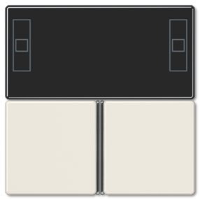 Набор кнопок Jung A серия слоновая кость RCD A4093TSA