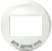Лицевая панель для датчиков Legrand Celiane белая 068035