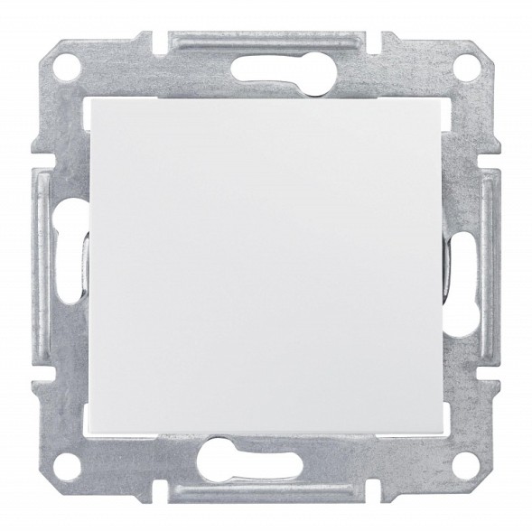 Выключатель Schneider Electric Sedna белый 2-полюсный SDN0200121