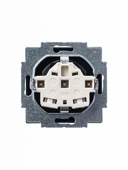 Розетка ABB Future антрацит SCHUKO 16А 250В с крышкой 2CKA002018A1486 20 EUK-81