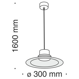 Подвесной светильник Maytoni P066PL-L9W4K