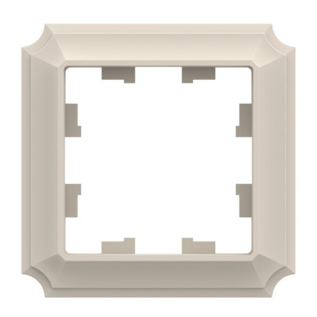 ATN100201 1-постовая РАМКА, БЕЖЕВЫЙ, AtlasDesign Antique Schneider Electric