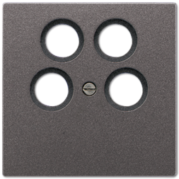 Крышка Jung LS серия антрацит для SAT AL2990-4SAT2AN