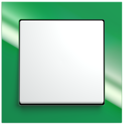 Рамка ABB Axcent Зеленый 1 пост 2CKA001754A4337 1721-286