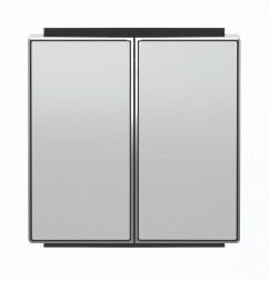 Клавиша ABB Sky серебряный для 2-клавишных выключателей/переключателей/кнопок 2CLA851100A1301 8511 PL