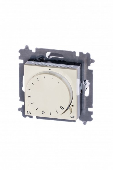 Терморегулятор ABB Levit слоновая кость / белый с поворотной ручкой 16А 2CHH920003A6017 3292H-A00003 17W