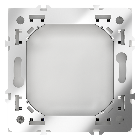 Заглушка VOLTUM S70 с суппортом, (белый матовый)