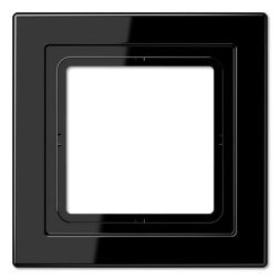 Рамка Jung LS Design Черный 1 пост LSD981SW