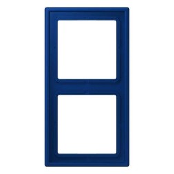 Рамка Jung Les Couleurs Le Corbusier Blue outremer fonce 2 поста LC9824320T