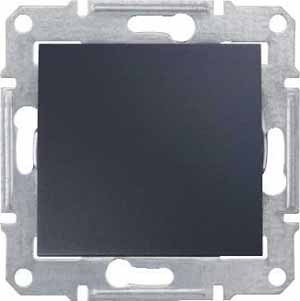 Выключатель Schneider Electric Sedna графит IP44 SDN0100370