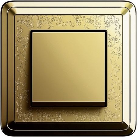 Рамка Gira Classix Art Латунь 1-постовая 0211671