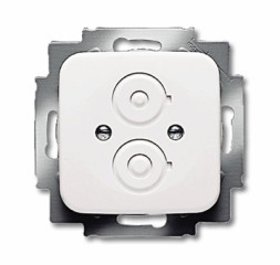 Плата центральная (накладка) ABB Reflex SI альпийский белый с суппортом для разъёмов с резьбовым креплением М16х0.75 2CKA001724A1119 2530-214