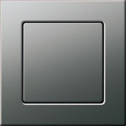 Рамка Gira E22 Сталь 1 пост 0211202