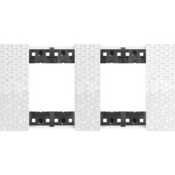 Рамка Bticino Living Now PIXEL 2+2-модульная KA4802M2MW