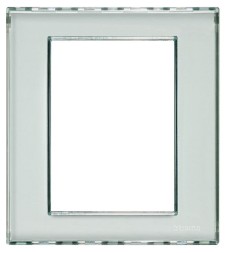 Рамка Bticino LivingLight Квадрат Kristall 3+3 модуля LND4826KR