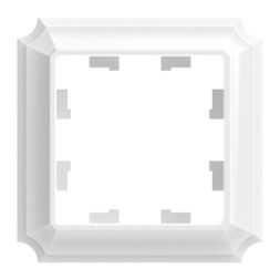 ATN100101 1-постовая РАМКА БЕЛЫЙ, AtlasDesign Antique Schneider Electric