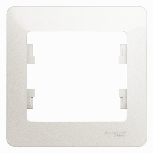 Рамка Schneider Electric Glossa Перламутр 1 пост GSL000601
