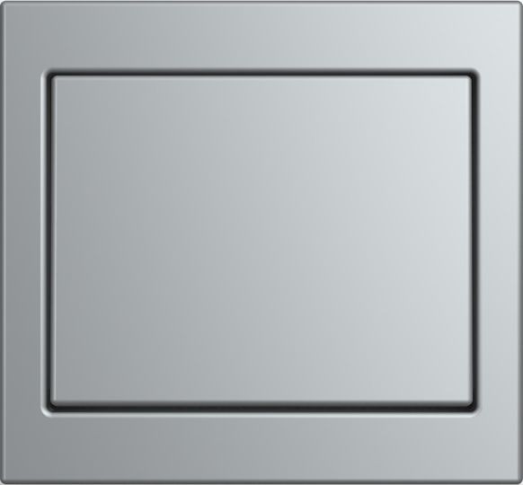 Рамка Berker K.5 Алюминий 1 пост 13137003